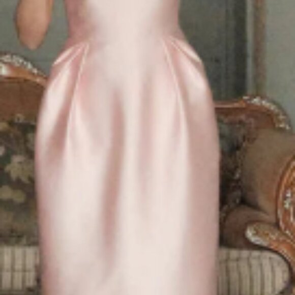WORN ONCE The Tulip Dress in Dusty Pink Maison Amory - Picture 4 of 7